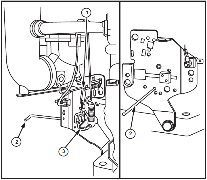 Briggs and stratton throttle linkage diagram
