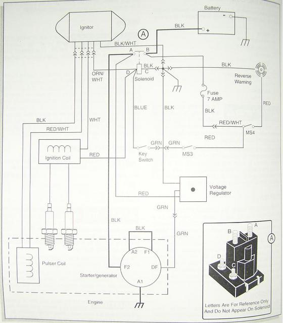1989 Gas Marathon Gx444 2-cycle Wiring Diagram