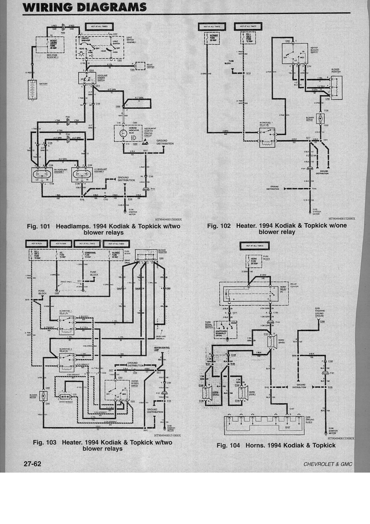 1994 Gmc 3116 Cat Starter Wiring Diagram