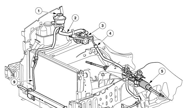 1999 Ford Taurus Rack And Pinion Diagram