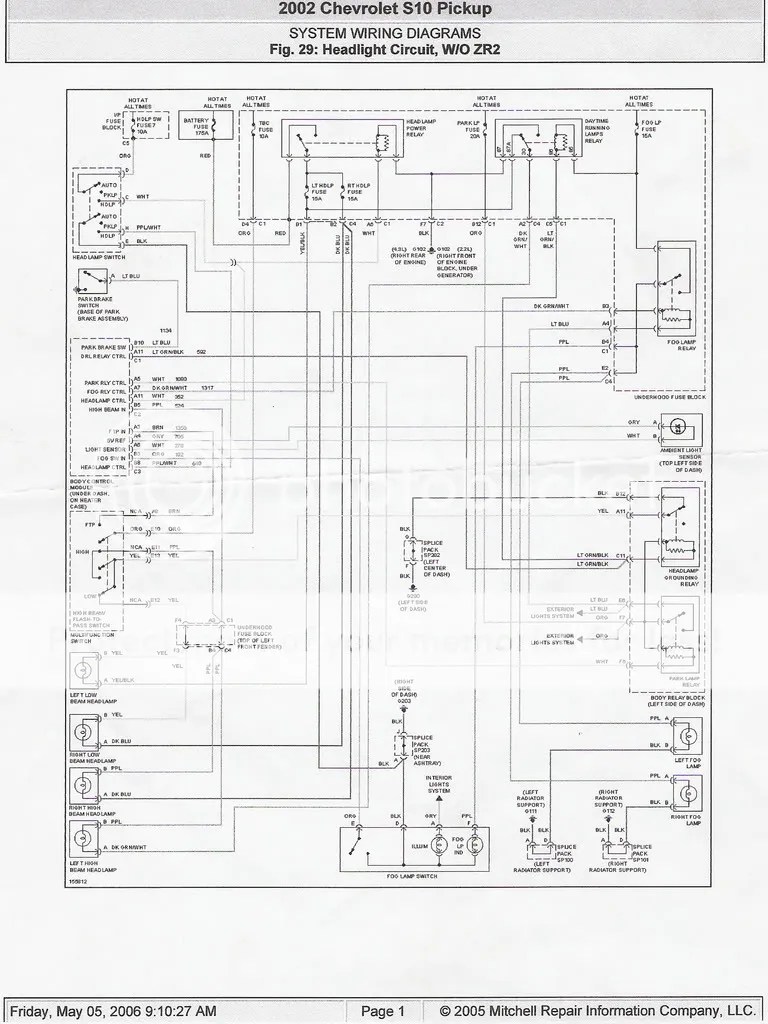 2001 C6500 A/c Wiring Diagram