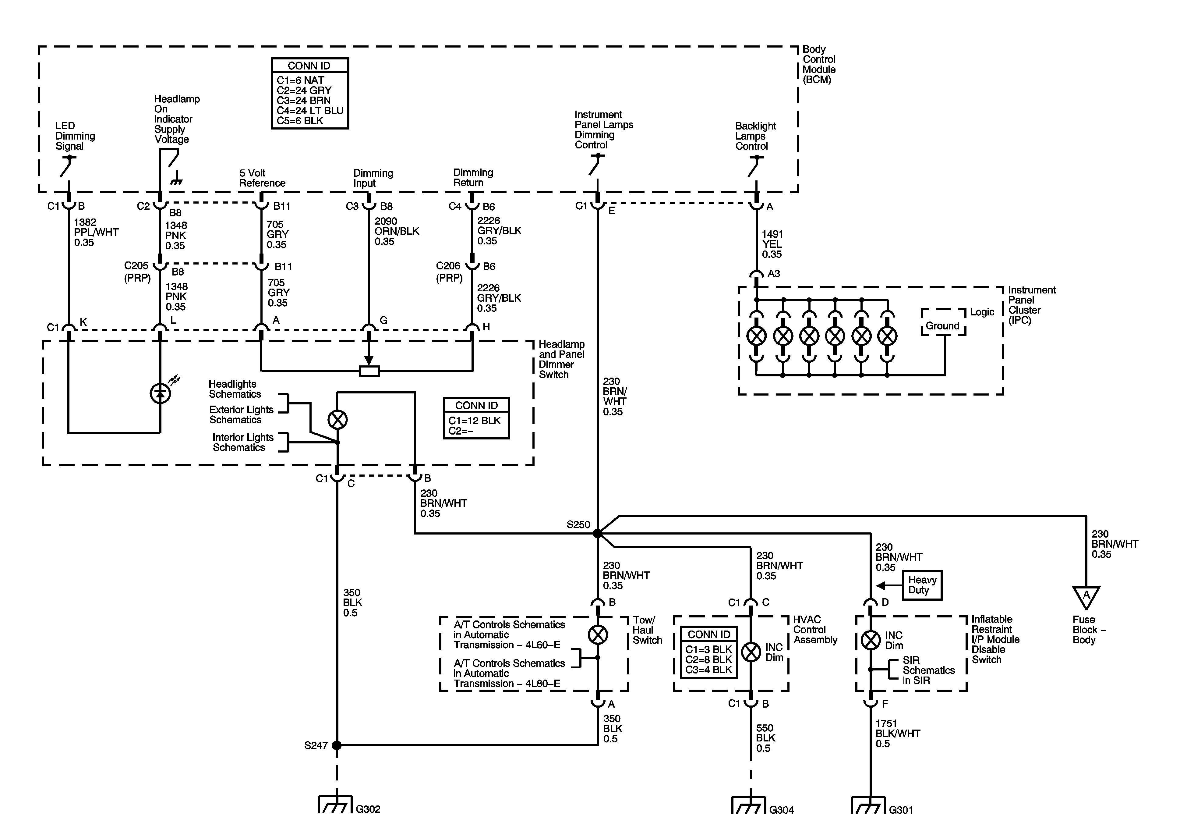 2001 Gmc Savana Speedometer Wiring Diagram