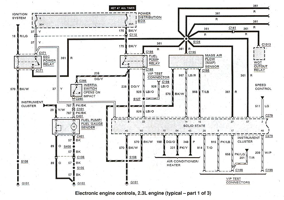 2003 Ford Ranger 3 0 Ignition System Wiring Diagram