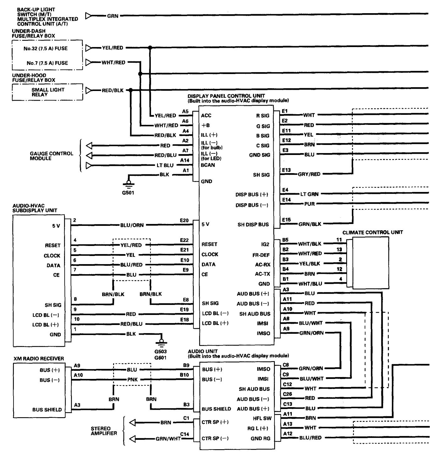 2005 Acura Rsx Radio Wiring Diagram - Wiring Schematica