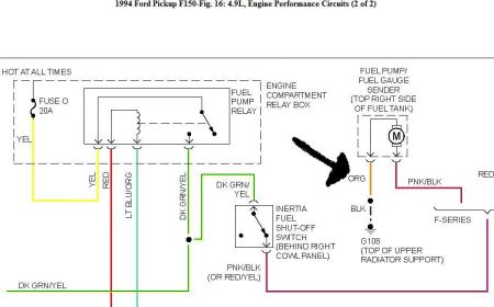 94 F150c Lightning Fuel Pump Wiring Diagram