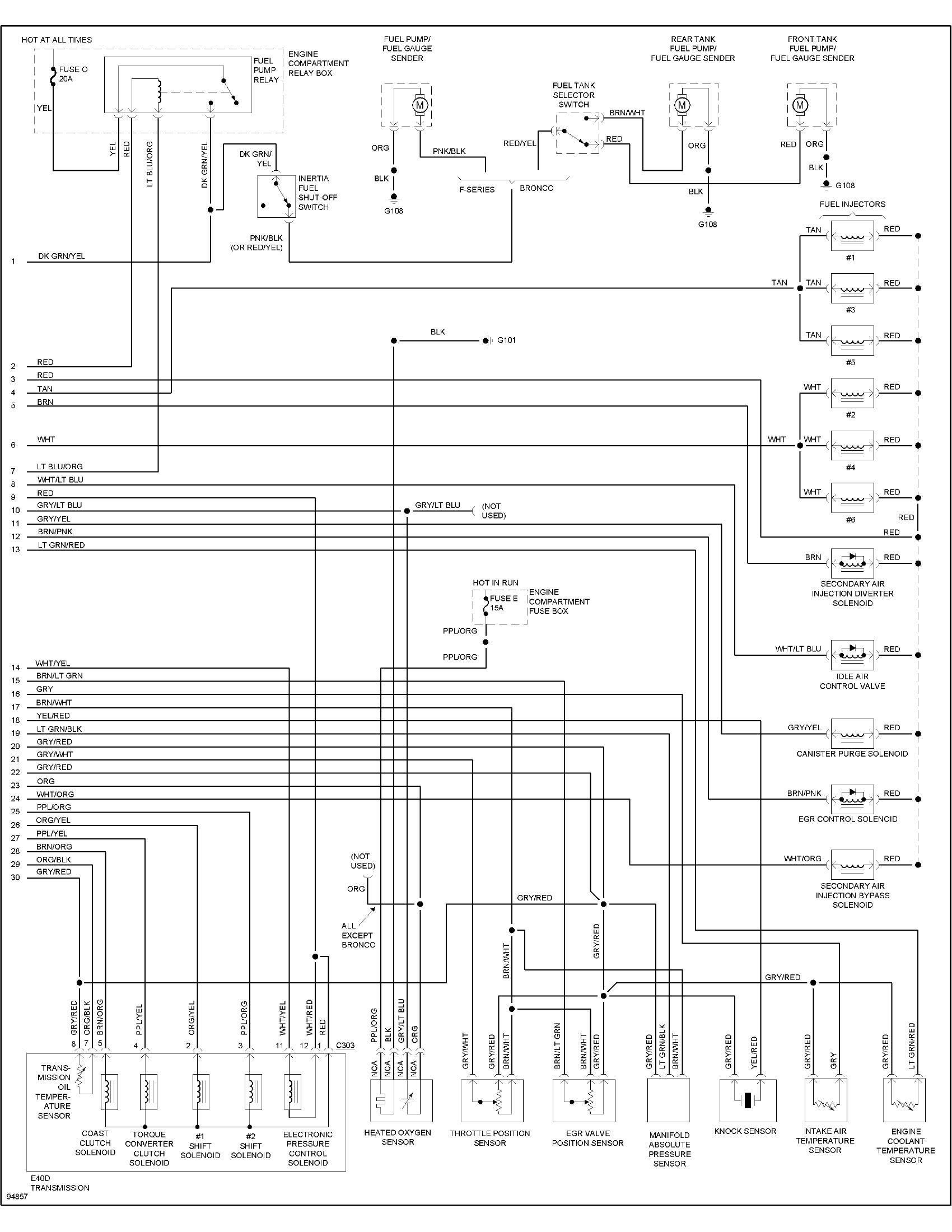 94 F150c Lightning Fuel Pump Wiring Diagram