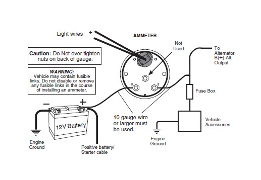 Autometer Trans Temp Gauge Wiring Diagram