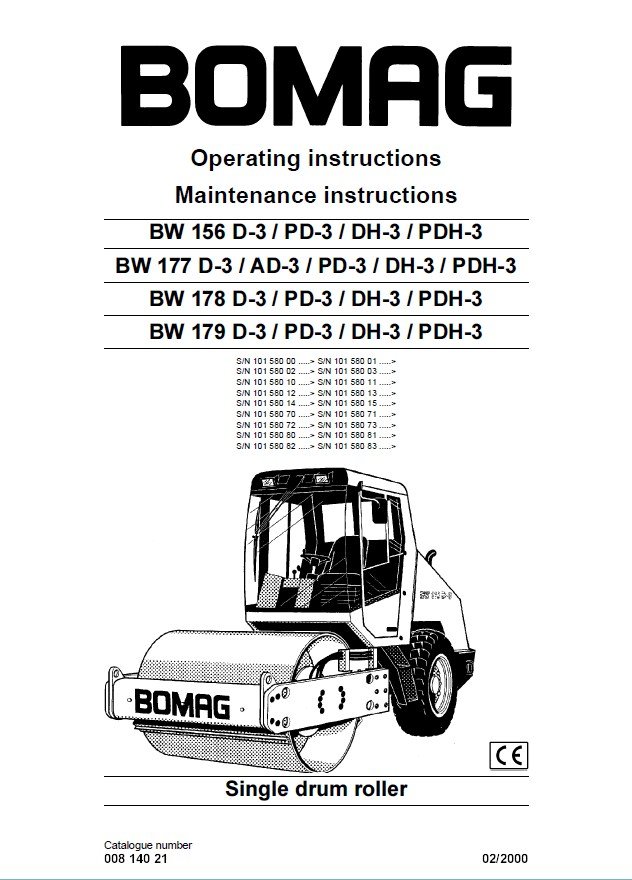 Bomag Dh Wiring Diagram