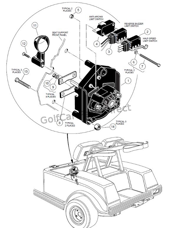 Wiring Diagram For Ezgo Golf Cart 36 Volt - Wiring Diagram and Schematic