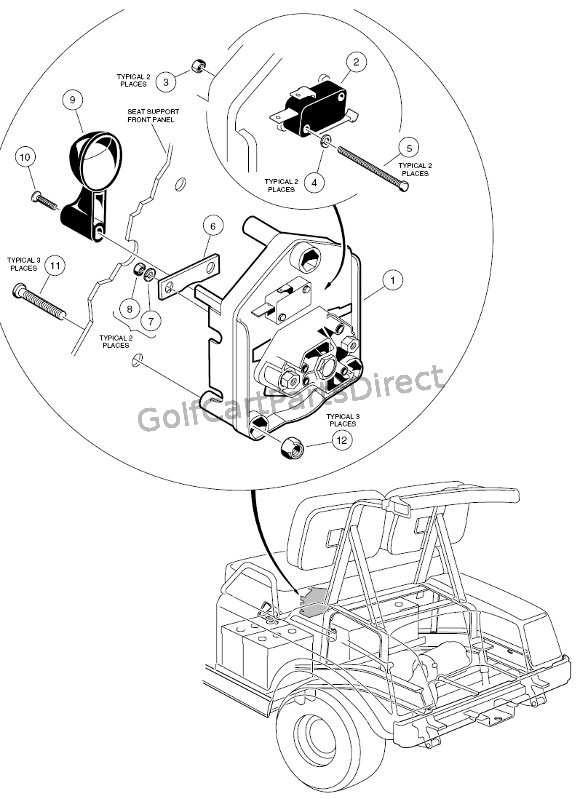 Club Car Ds 36 Volt Wiring Diagram from diagramweb.net