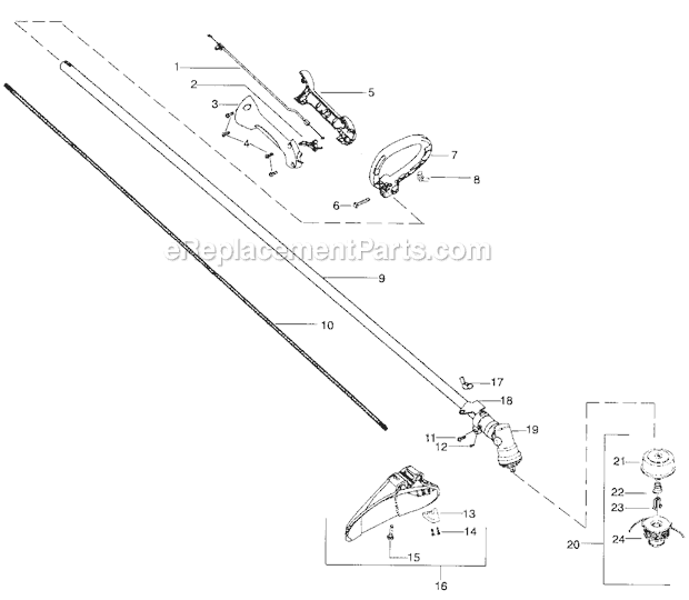Craftsman 32cc Weedwacker Parts Diagram