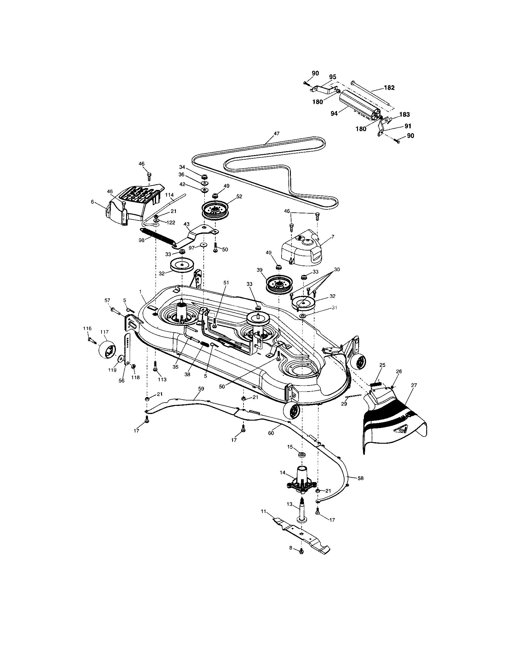 Wiring Diagram For Sears Craftsman Riding Mower from diagramweb.net