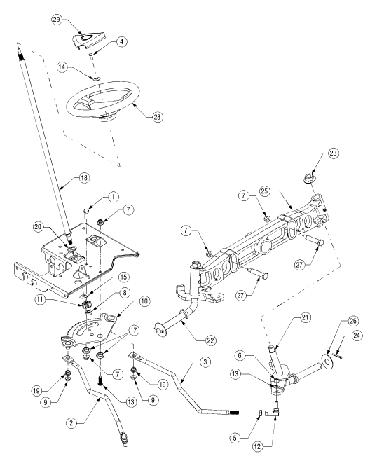 Cub Cadet Lt1042 Parts Diagram