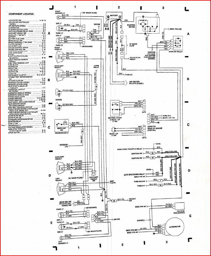2003 Dodge Ram 2500 Trailer Light Wiring Diagram from diagramweb.net