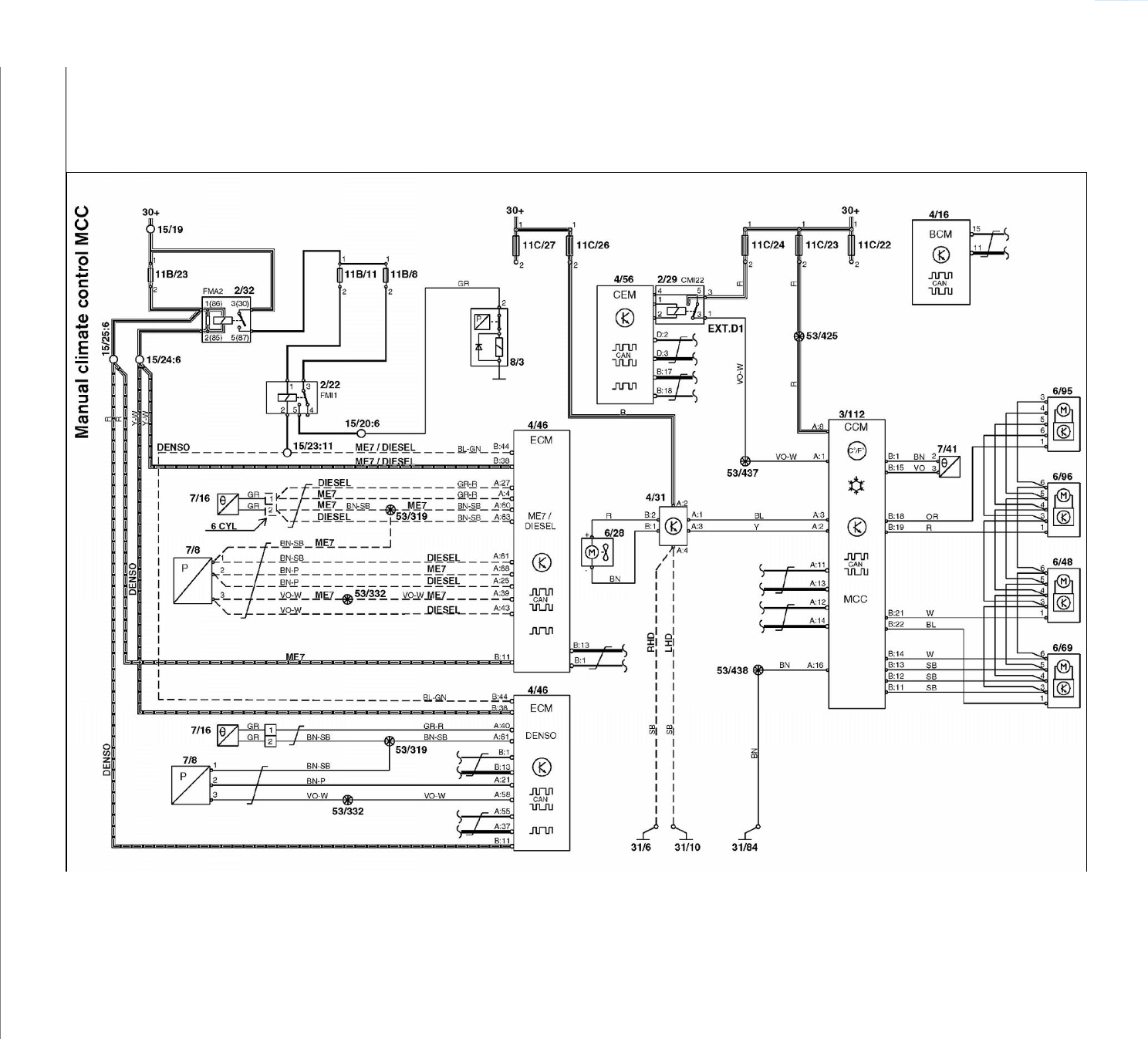 Wiring Manual PDF: 00 Volvo S40 Engine Diagram