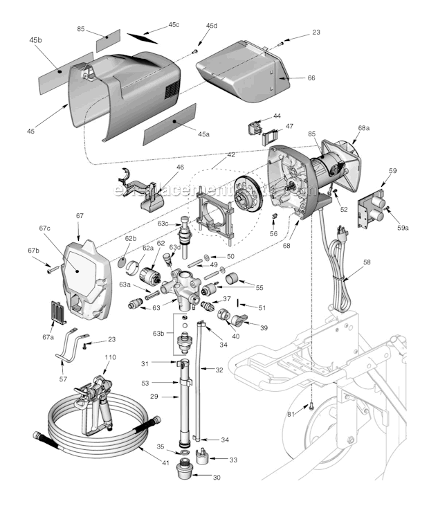 Graco Magnum X5 Parts Diagram