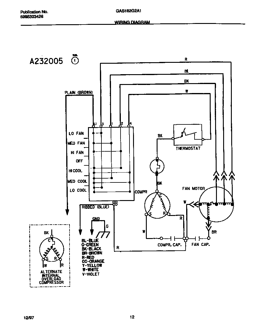 Sanyo No Frost Refrigerator Wiring Diagram