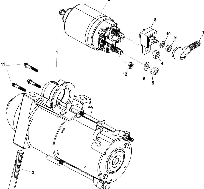 Mercruiser 3.0 Starter Wiring Diagram
