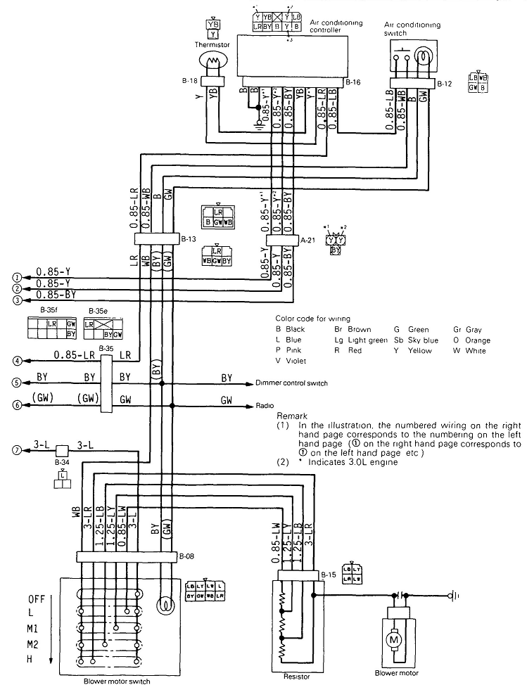 Mitsubishi Split Unit Wiring Diagram - diagram ear