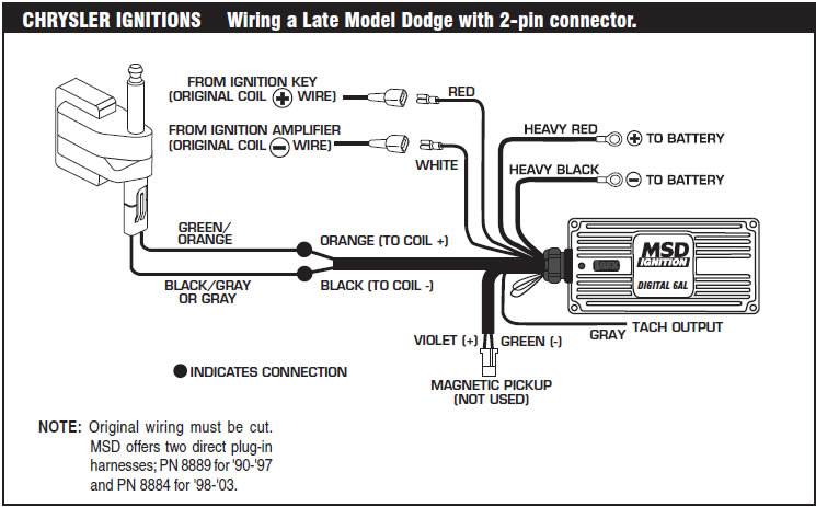 Msd 6Al Wiring Diagram Mopar from diagramweb.net
