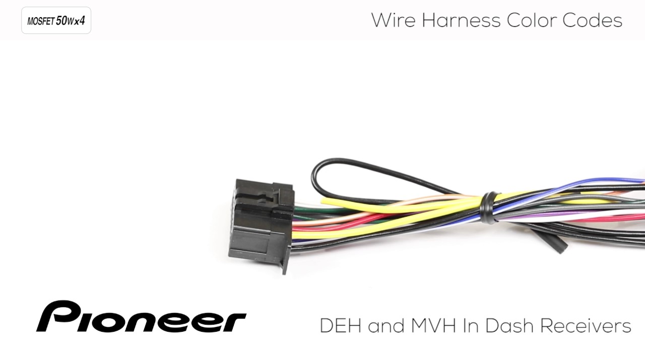 Pioneer Mvh X Bt Wiring Diagram