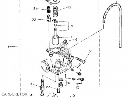 Pw50 Carb Diagram