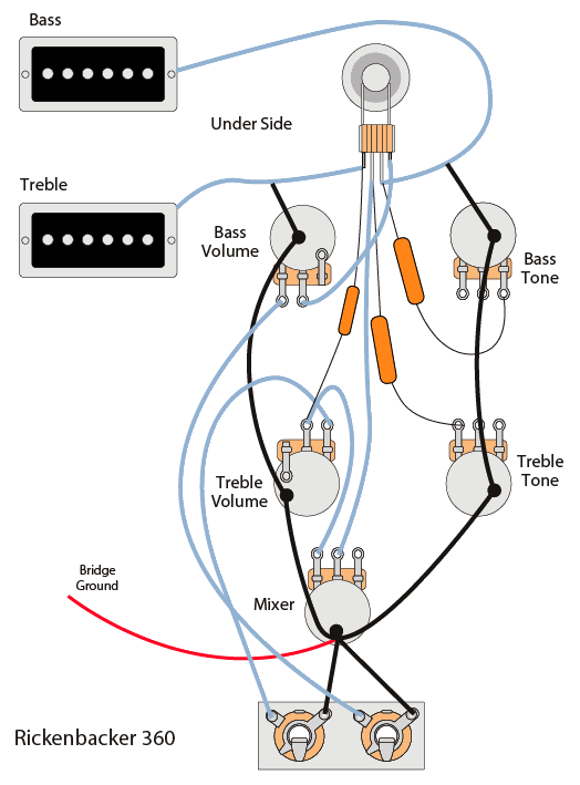 Rickenbacker 4001 Bass Wiring Diagram - Wiring Diagram
