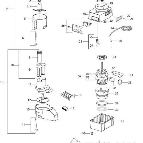 Robot Coupe R2 Parts Manual