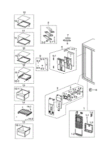 Samsung Rsg Aars Parts Diagram