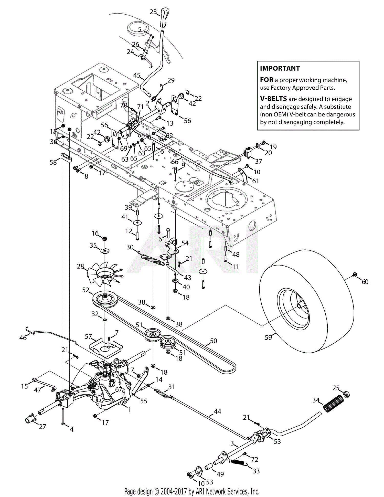 troy bilt mustang xp 50 parts manual