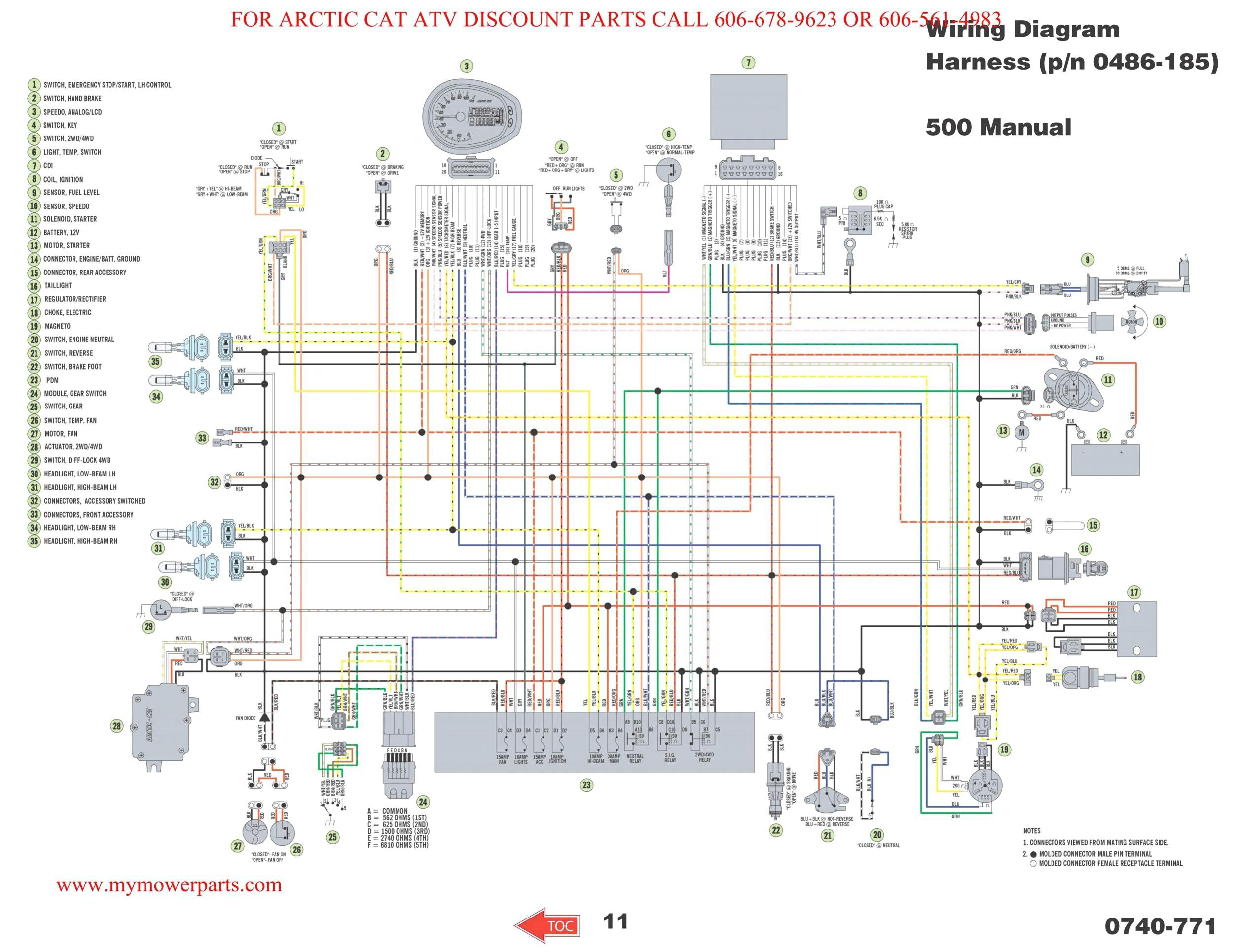 Wiring Diagram For 2003 Arctic Cat 400 Fis Atv