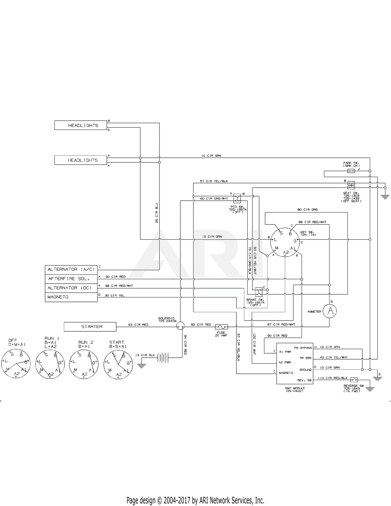 Wiring Diagram For Troy Bilt 13av60kg011