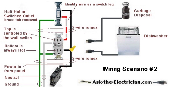 Wiring Dishwasher And Garbage Disposal Diagram