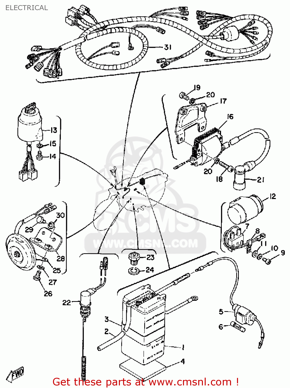 Yamaha Rs 100 Cdi Wiring Diagram