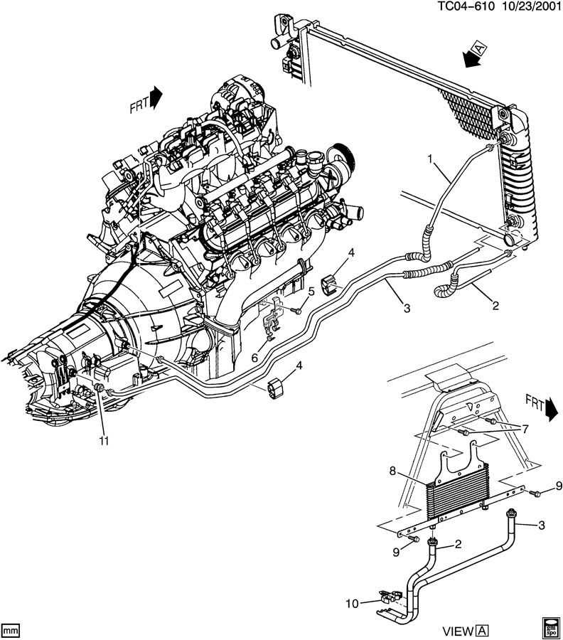 Visualizing The Powerstroke Transmission Cooler Lines