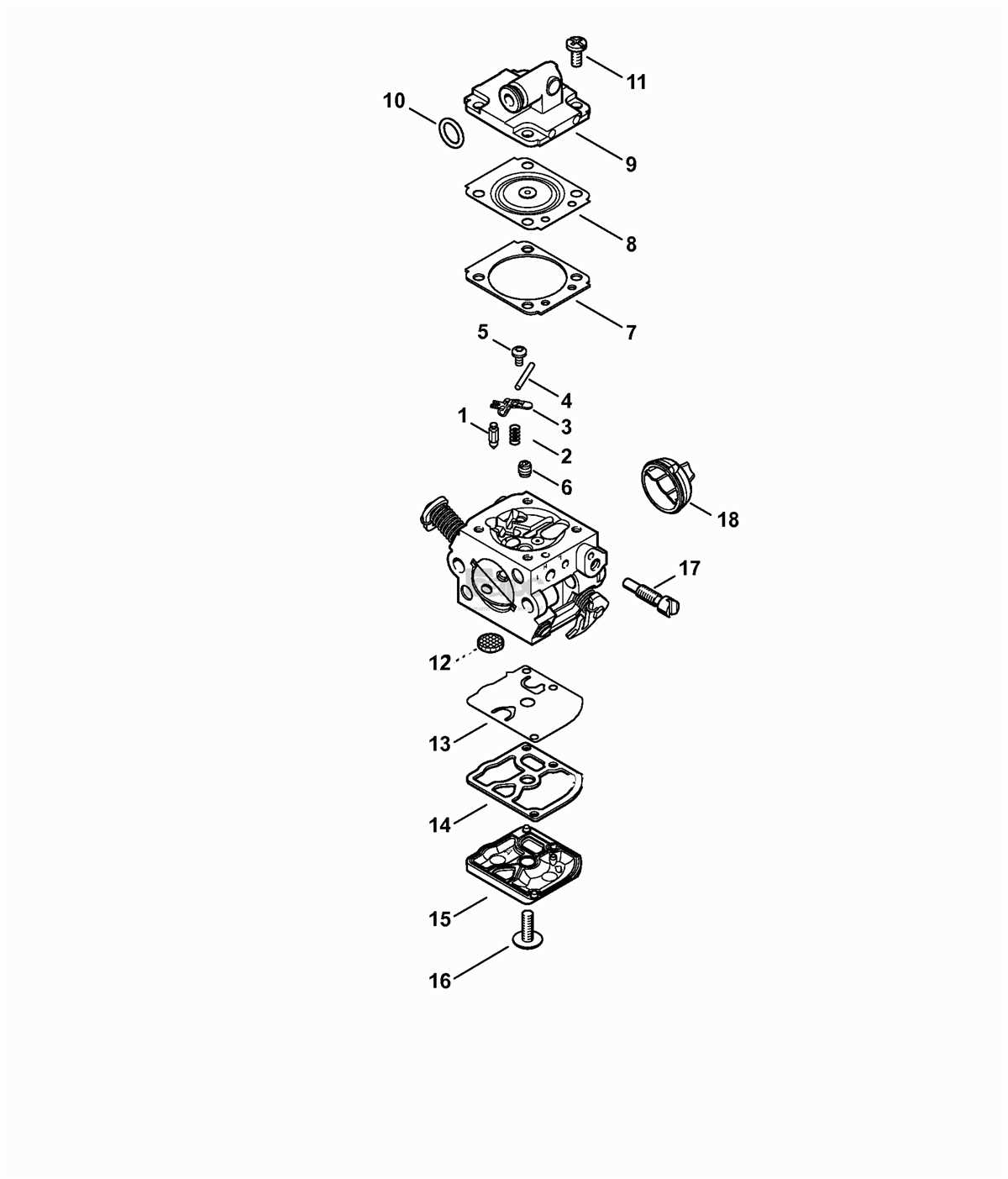 Understanding The Stihl Carburetor A Detailed Parts Diagram